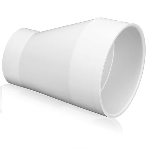 6" X 4" PVC Pipe Fitting Compatible with 429-E Series Eccentric Reducer gallery