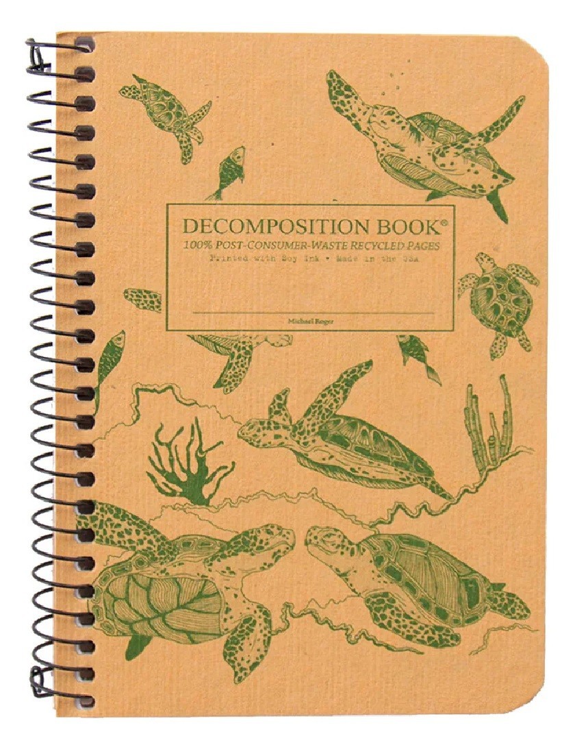 Decomposition Michael Roger Book, Sea Turtles, Pocket Size, 6" x 4" gallery