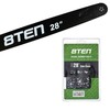 8TEN 28" Chainsaw Guide Bar & Chain .050 3/8 91DL for Stihl 066 044 088 33RS91E gallery