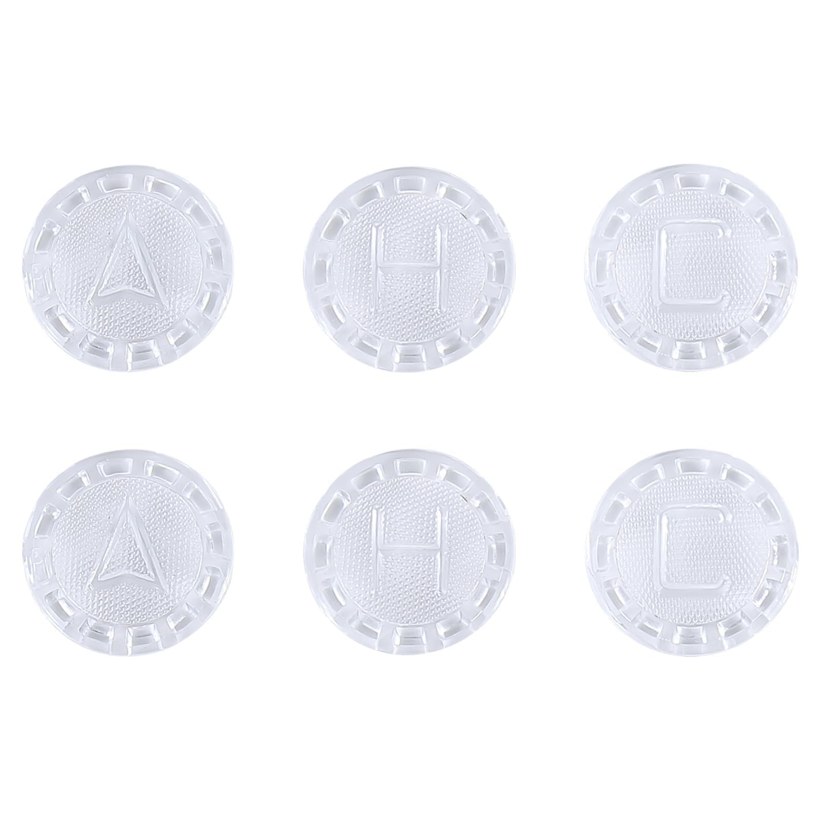 80677 Faucet Index Buttons 6pcs Universal Bathroom Hot and Cold Water Knob Tr... gallery