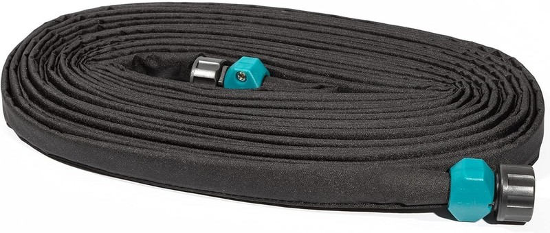 Flat Soaker Hose 1/2 inch 75 ft Fabric Drip Irrigation Heavy Duty Water Saving gallery