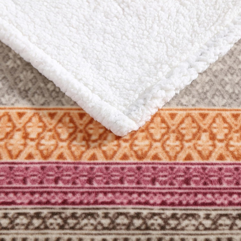 Eddie Bauer - Throw Blanket, Super Soft Reversible Sherpa & Brushed Fleece Beddi gallery