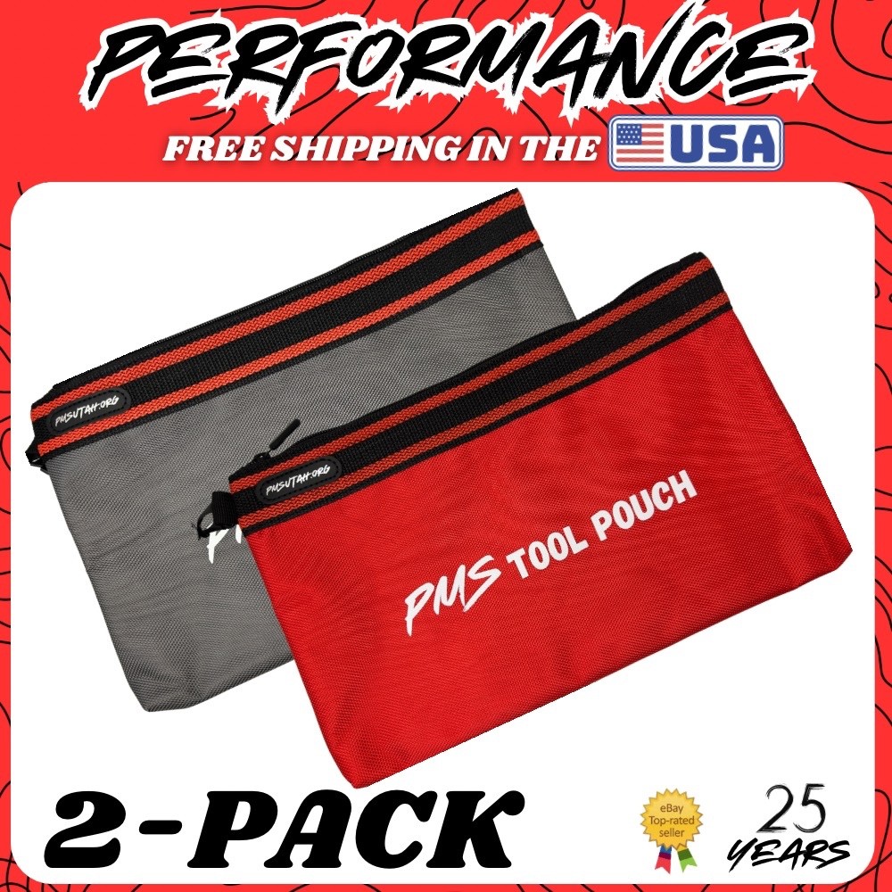 Zipper Pouch Tool Bag Heavy Duty Utility Tote Storage Inside Lining Pouch Travel gallery