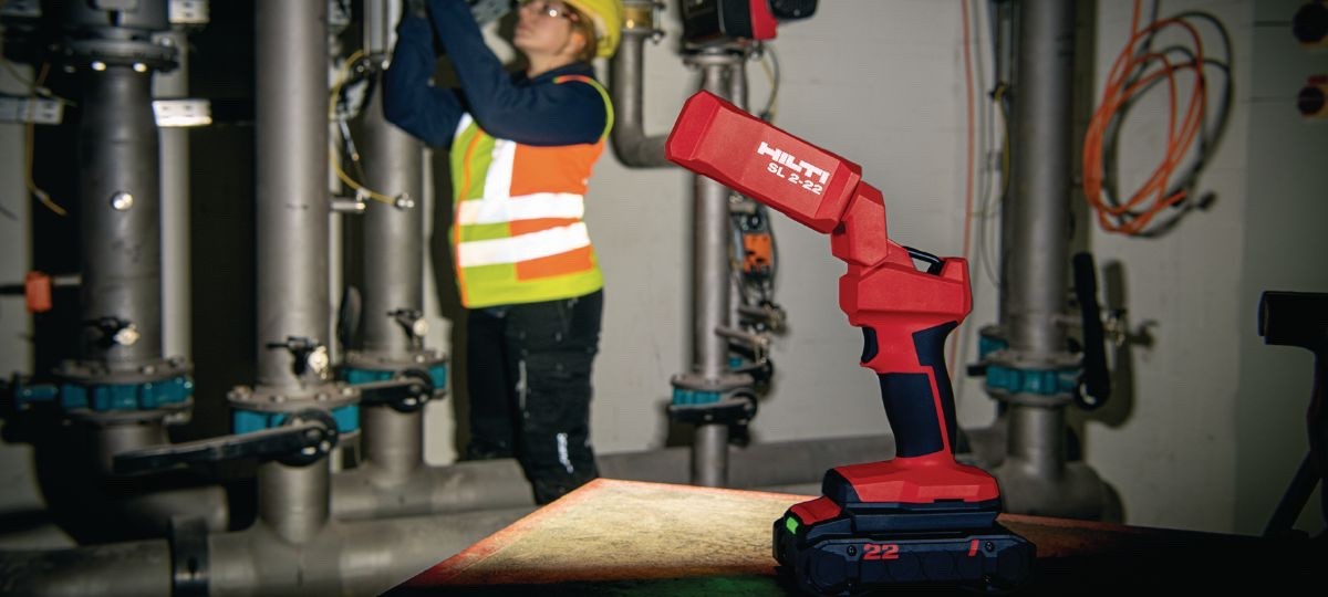 Hilti SL 2-22 LED Task Light NURON 22V Cordless Work Light 2243000 New gallery