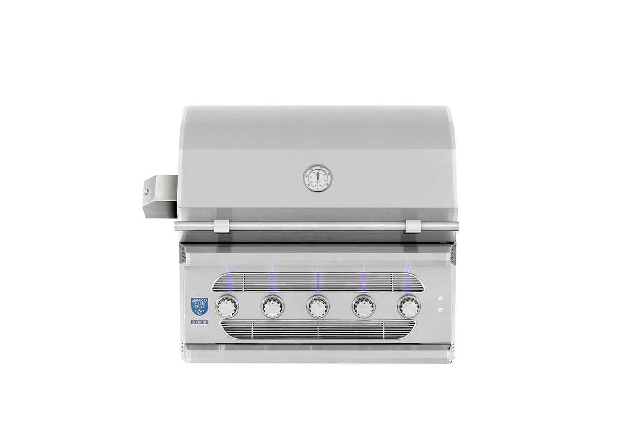 American Made Grills 36" Built-In Muscle Propane Grill - Duel Fuel gallery