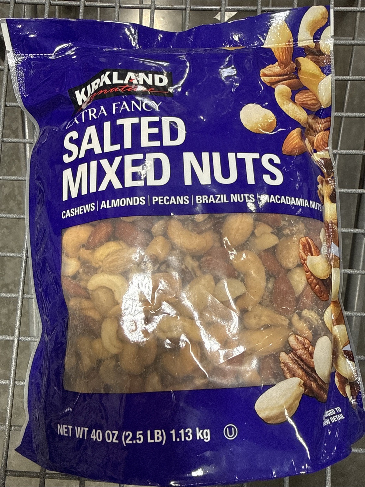 Kirkland Signature Extra Fancy Salted Mixed Nuts 40 Oz (2.5 lb) EXP 02/2027 gallery