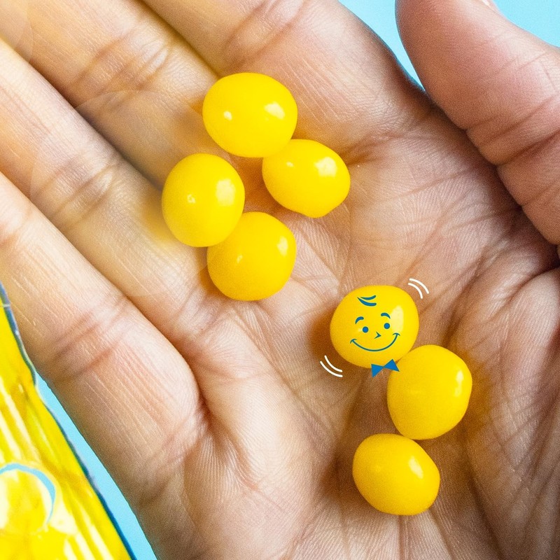 Lemonhead Hard Lemon Candy, Refreshingly Citrus, Resealable Bag, 12 oz gallery