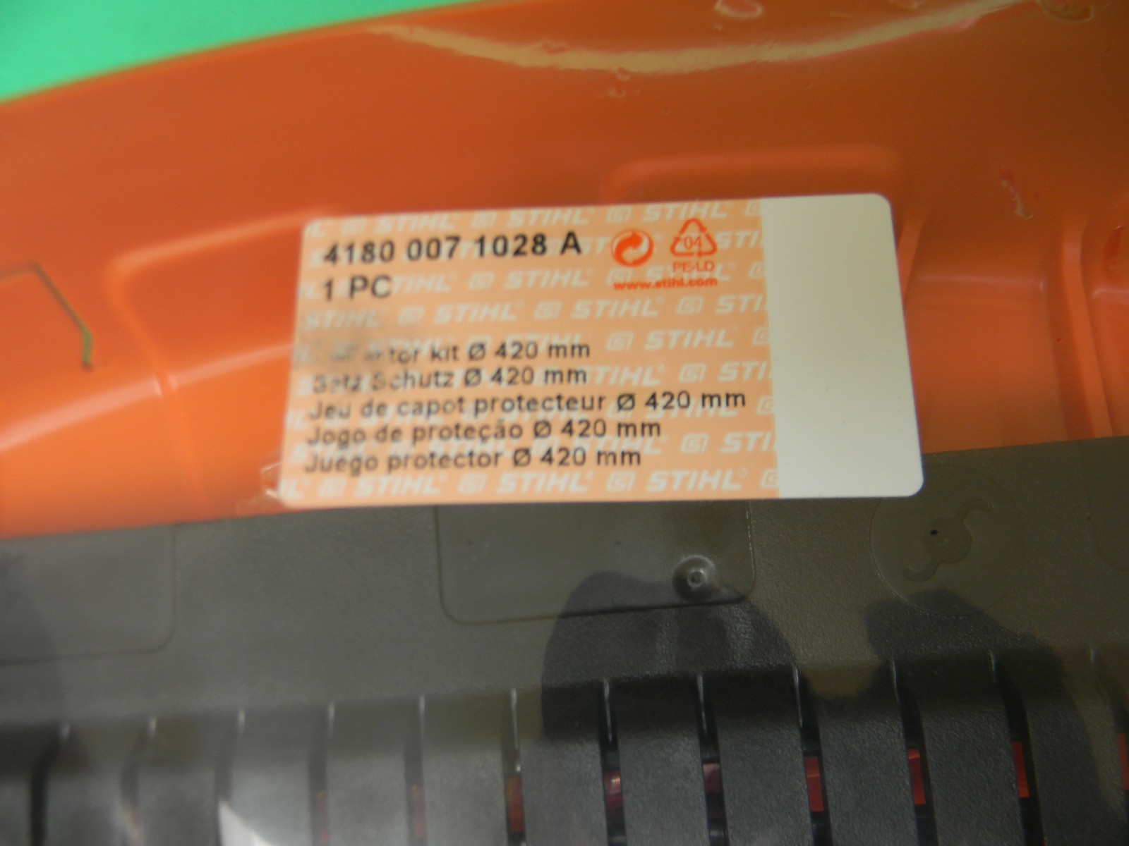 STIHL TRIMMER GUARD DEFLECTOR KIT FS120 FS200 FS250 MORE # 4180 007 1028 YES OEM gallery