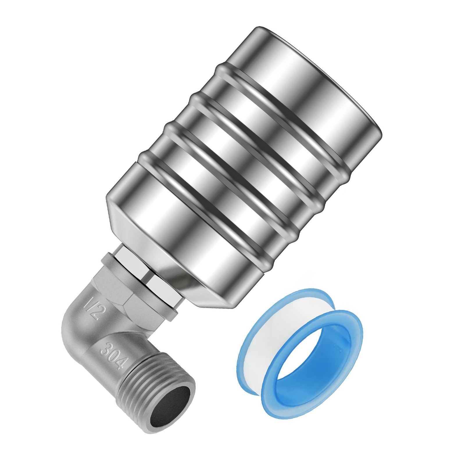 Water Level Control Float Valve Stainless Steel Automatic Ball Valve W/ Raw Tape gallery