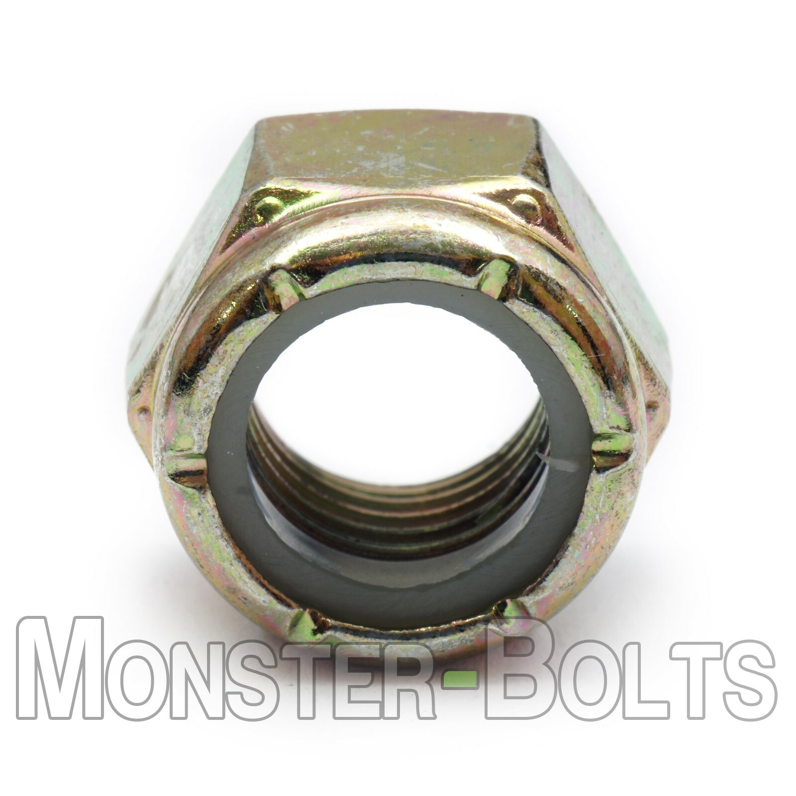 Nylon Insert Lock Nuts Zinc-Yellow Grade 8, 1/4-20 1/4-28 5/16-18 3/8-16 7/16-14 gallery