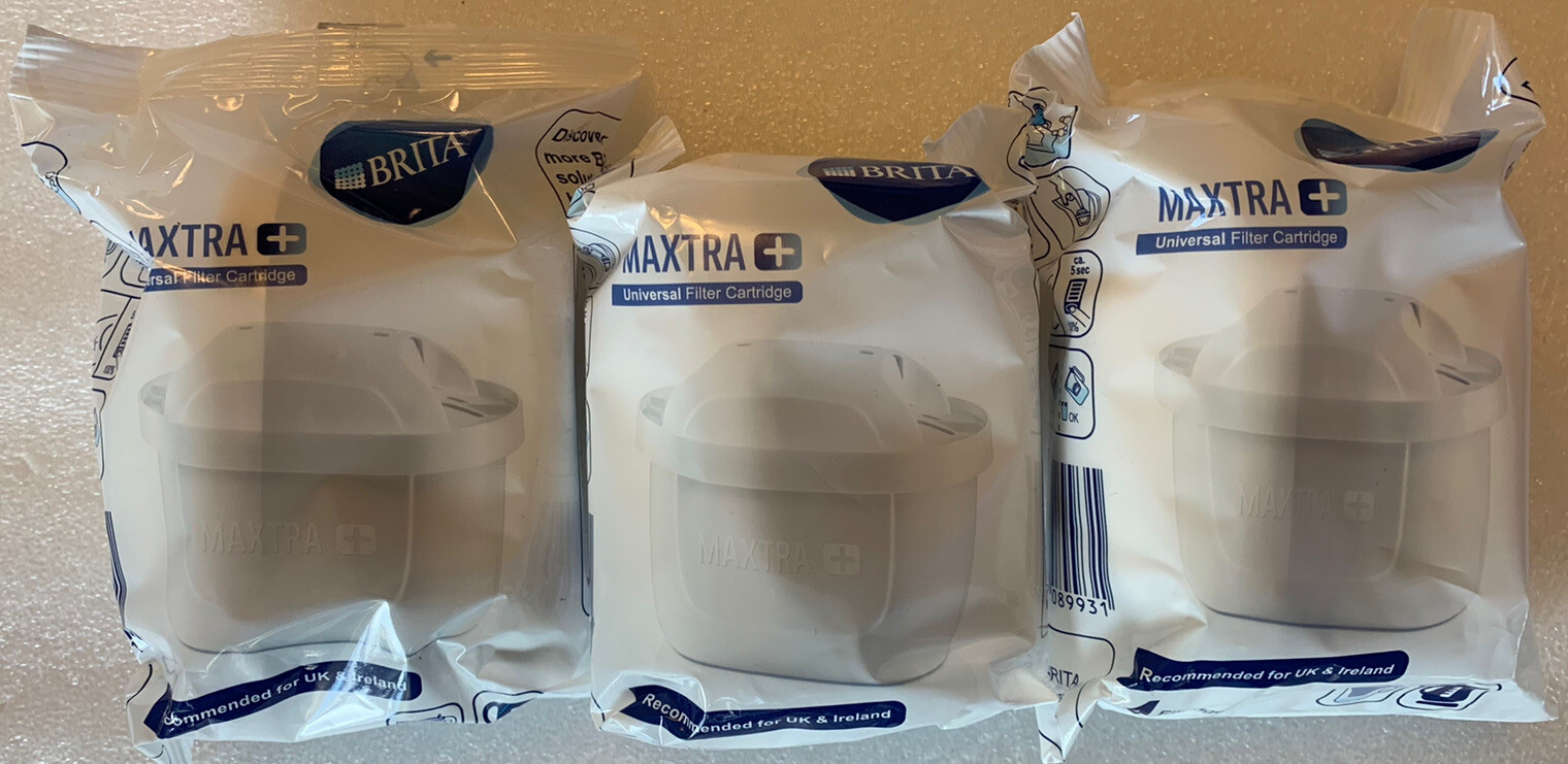 3-Pack Brita Maxtra Water Filters (for UK/Ireland) Genuine New Sealed gallery