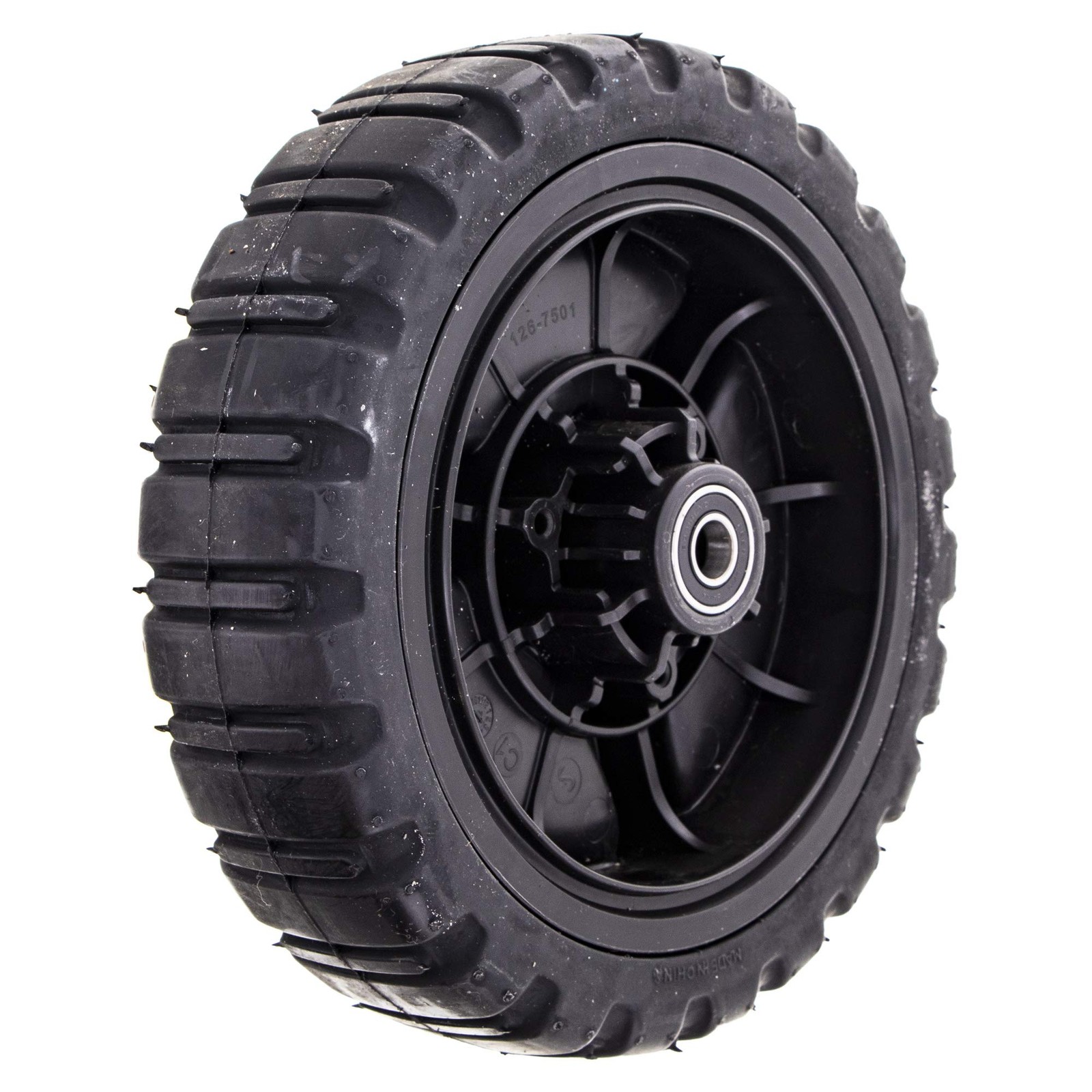 Exmark 126-7347 Wheel with bearings Commercial Walk Behind Mower gallery