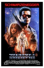 AA4436 Terminator 2 Judgment Day James Cameron 1991 Collage Movie Poster 11×17