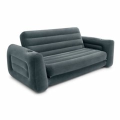 Intex 66552EP Pull-Out Inflatable Sofa – Gray