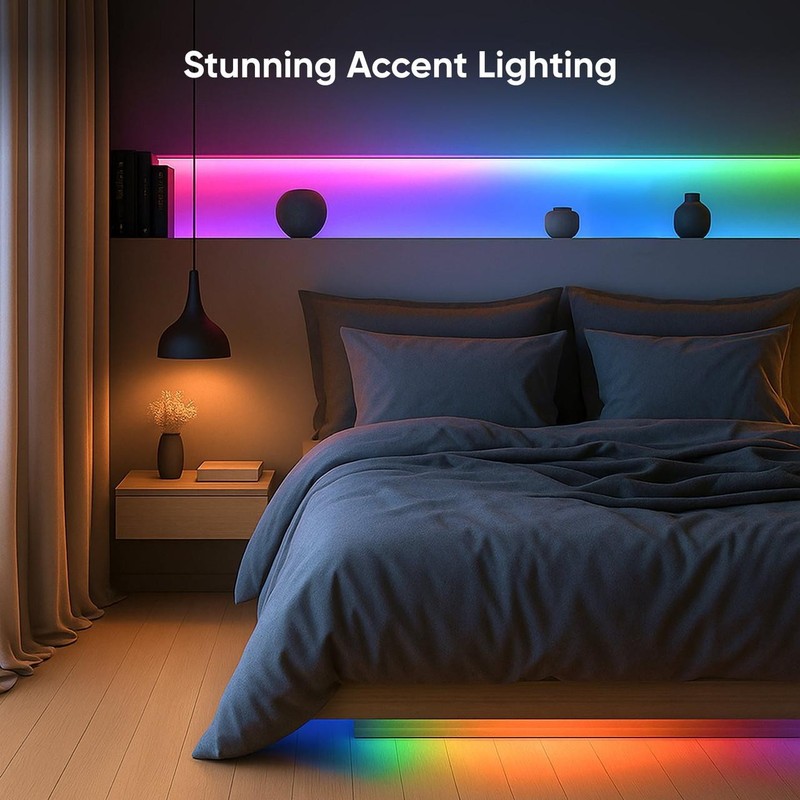 Nanoleaf Essentials Matter HD Multicolor Lightstrip (16.4ft) – Smart RGBIC LED S gallery