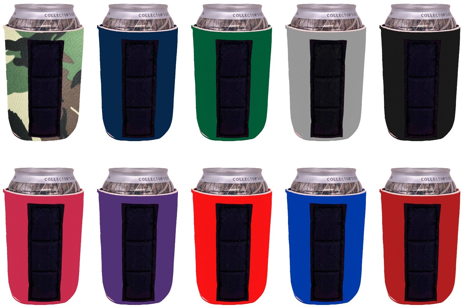 Blank Magnetic Neoprene Collapsible Can Coolie: Choose Color and Quantity gallery