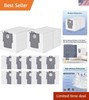 12 Pack Dust Bag for Roborock Qrevo QV 35A/S5V/Saros 10R/Qrevo Edge/S5A/Qrevo... gallery