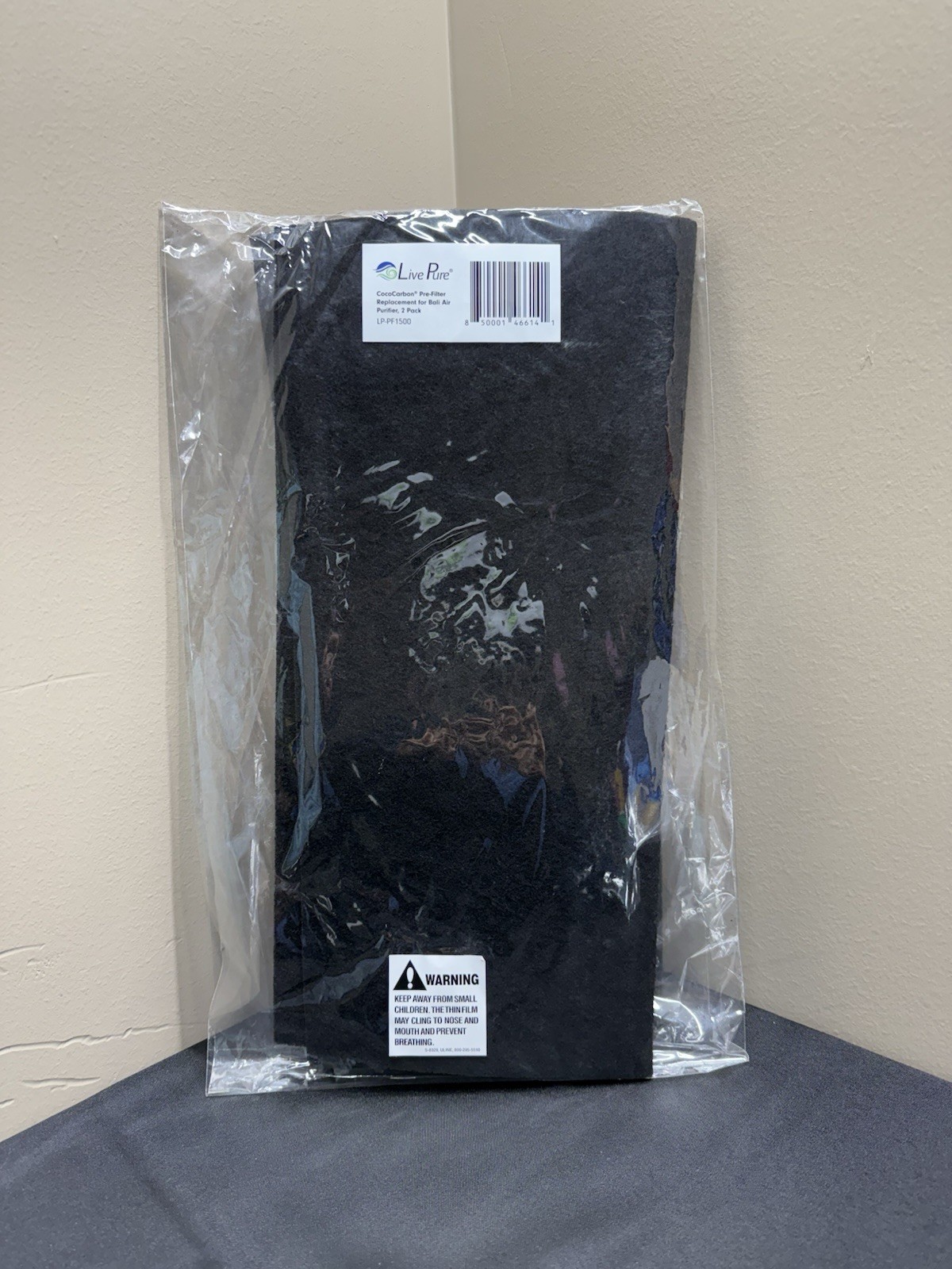 LivePure CocoCarbon Replacement LP-PF1500 Pre-Filter for Bali Series Air Purifie gallery