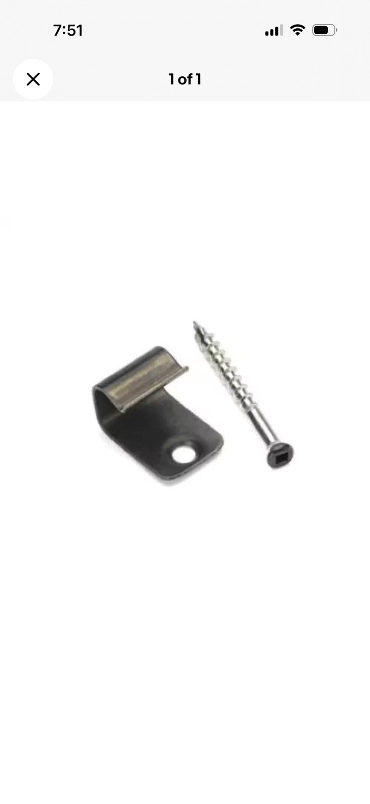 Hideaway Universal Starter Clips-400 Sq. Ft. (36 Clips) gallery