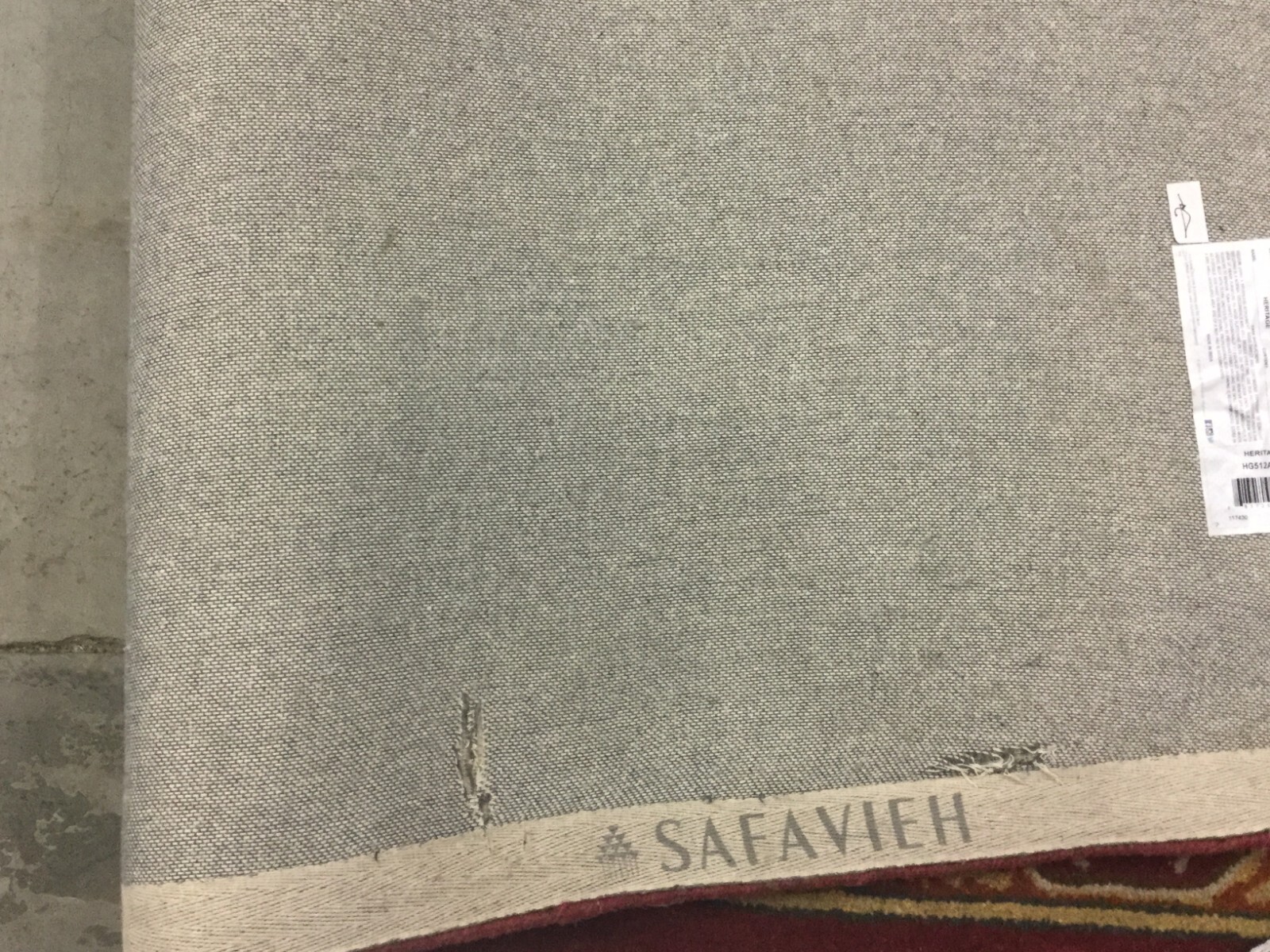MULTI 5' X 12' Broken Thread Rug, Reduced Price 1172654737 HG512A-512 gallery
