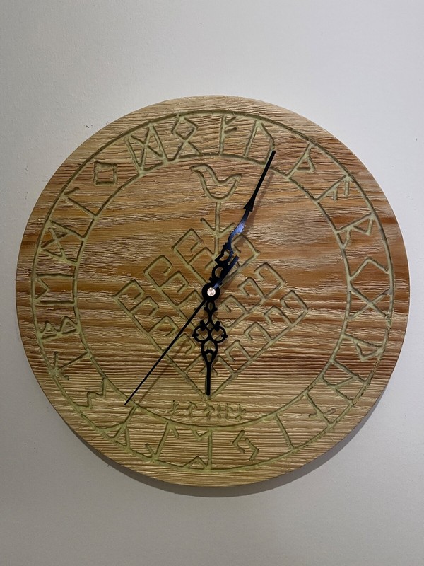 Rune wallclock gallery