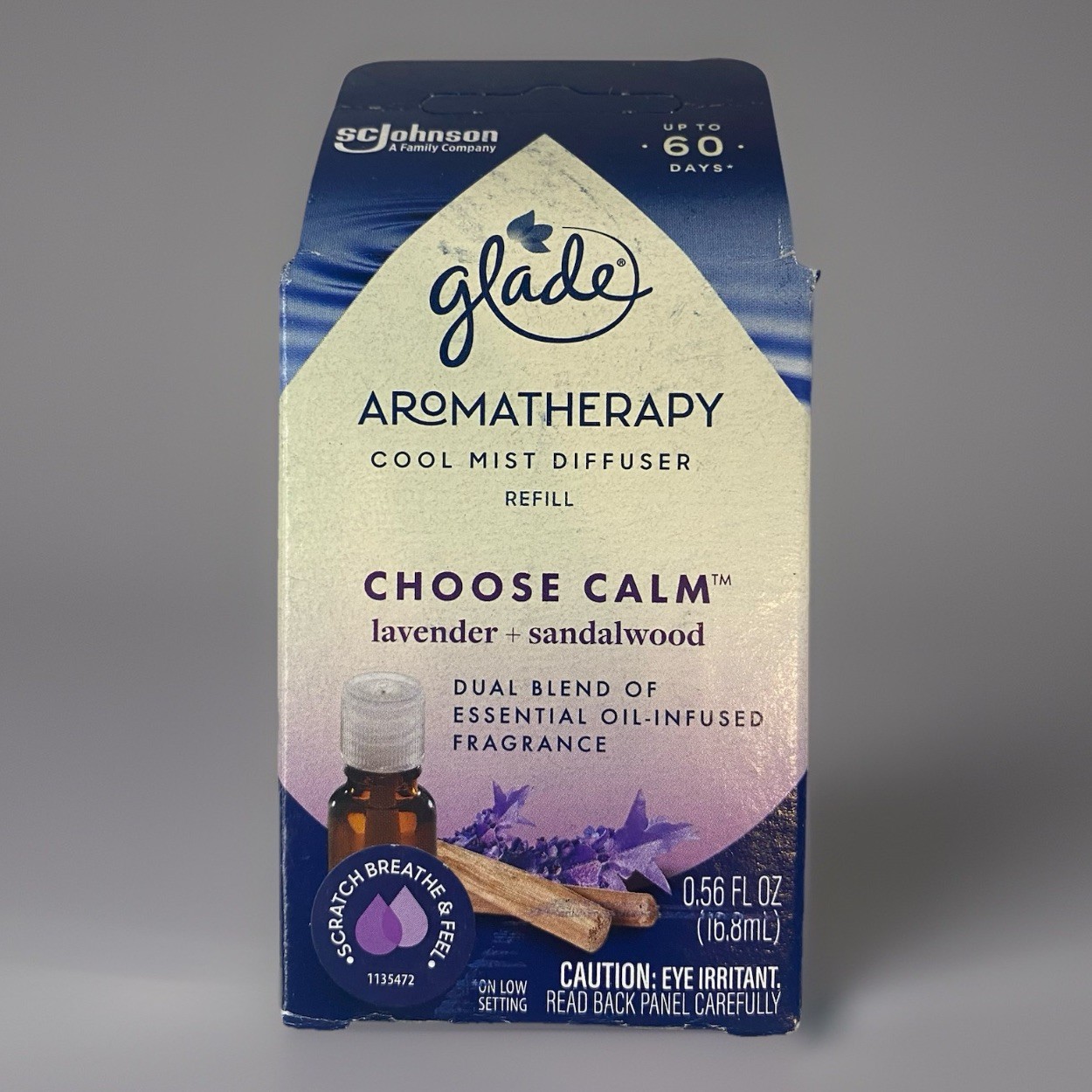 Glade Cool Mist Diffuser Oil Refill Choose Calm Lavender + Sandalwood 0.56 Oz gallery