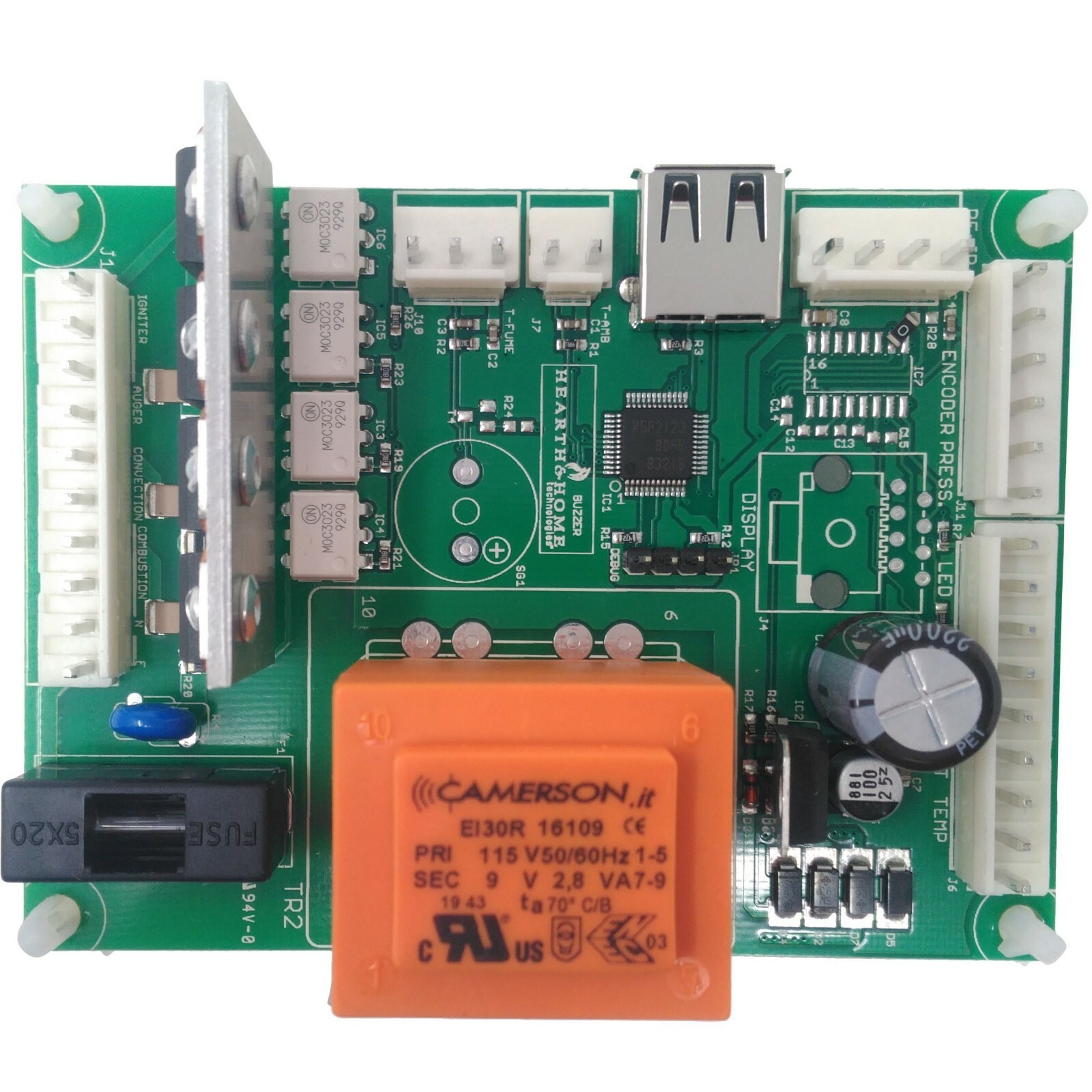 PelPro PP60 & Pleasant Hearth PH35PS Circuit Control Board, SRV7079-050, OEM gallery