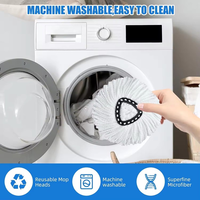 Mop Head Replacement for O-Cedar Spin Mop EasyWring Microfibers Mop Refill Heads gallery
