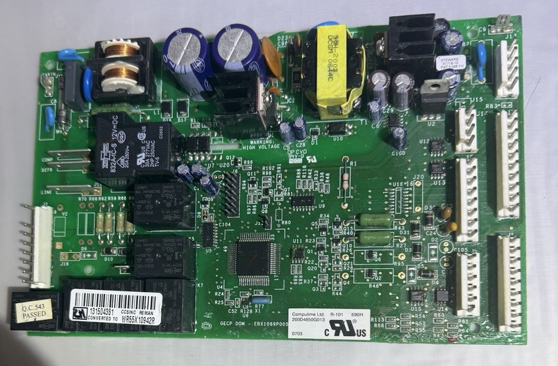 GE Refrigerator Main Control Board - Part Number WR55X10942R-200D4850G022 gallery