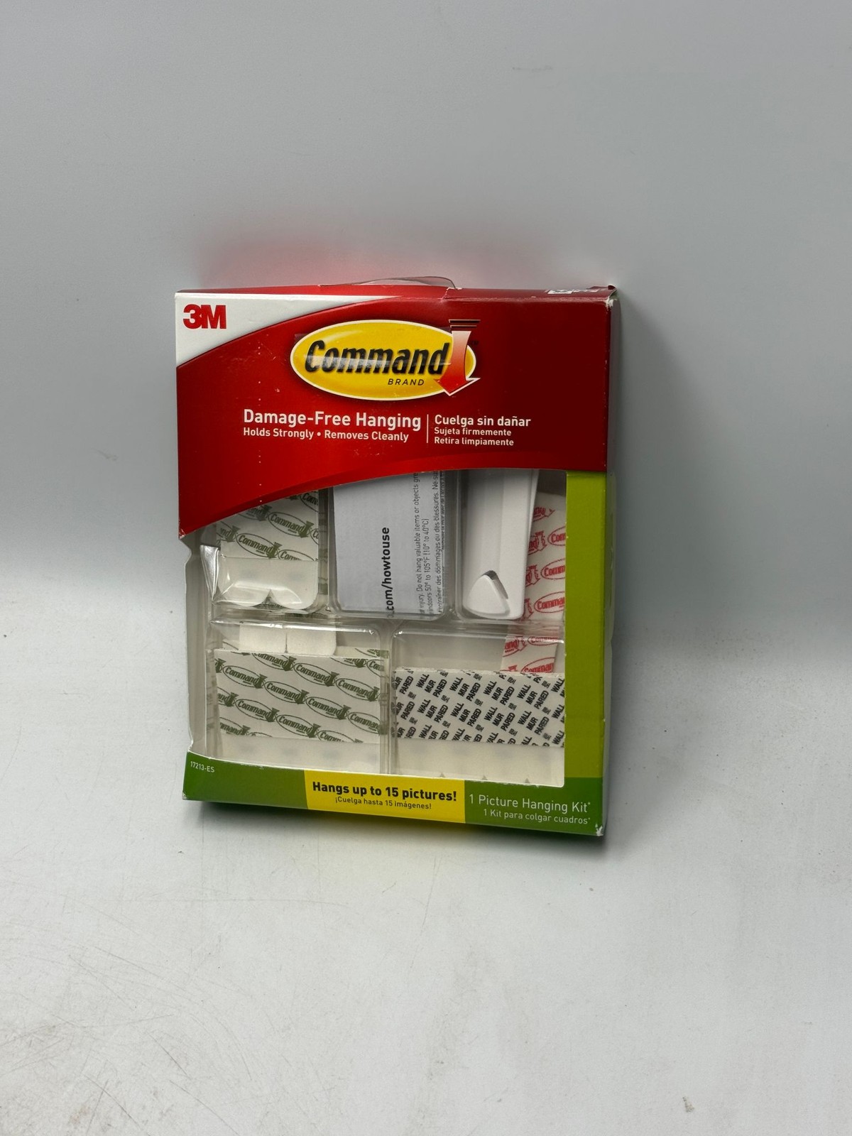 3M Command Picture Hanging Kit Damage Free Hangs up to 15 Pictures White 1 Kit gallery