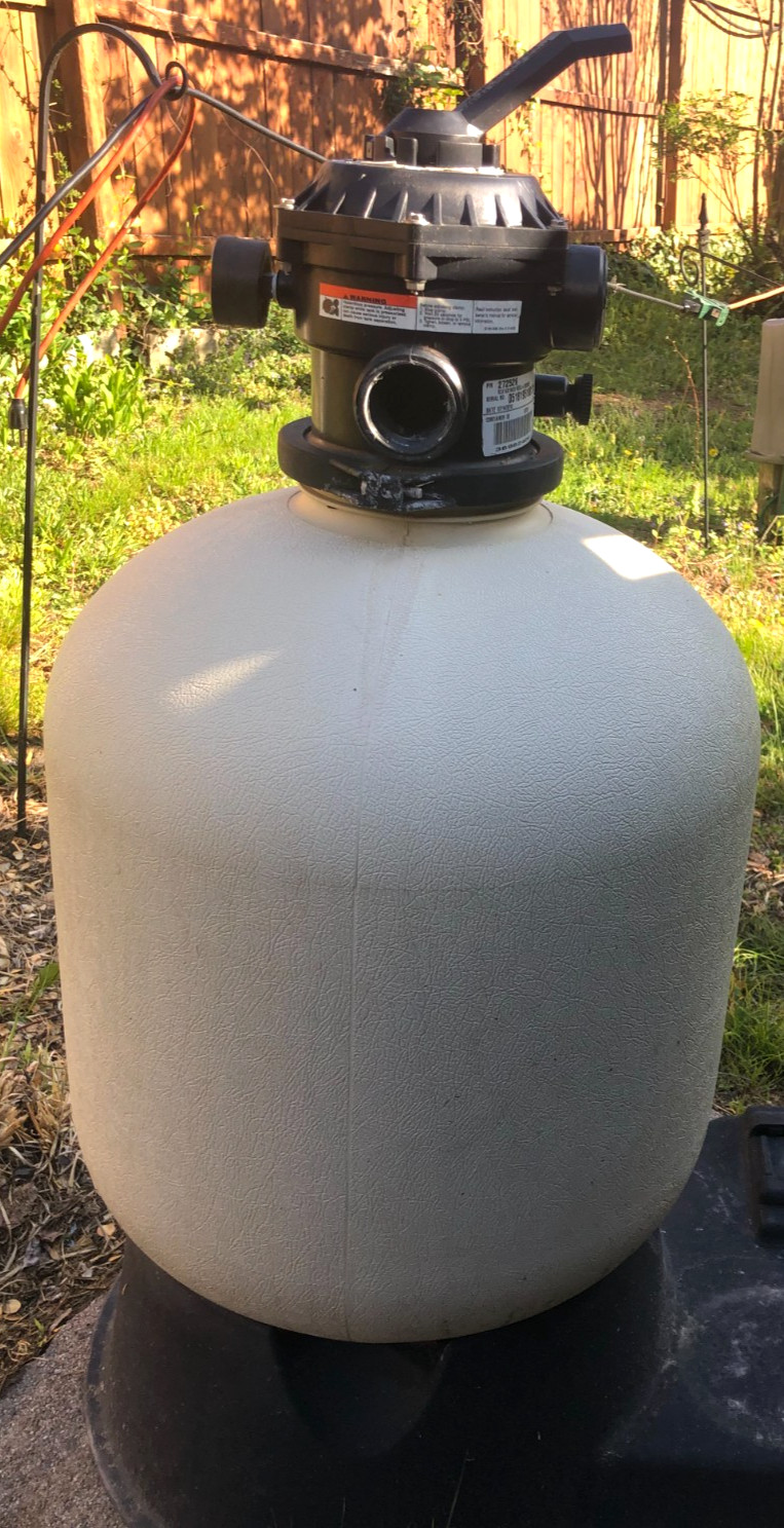 Pentair Sand Dollar SD40 Pool Sand Filter w/ Multiport Valve HEAVY / SAND is IN gallery