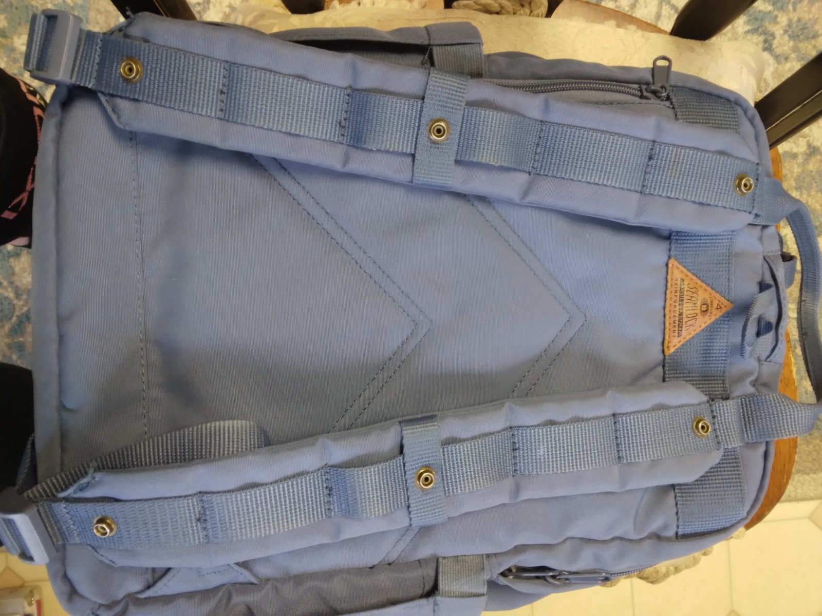 Dell Eco Loop Essential  holds 15" laptop backpack with Seamlock 2