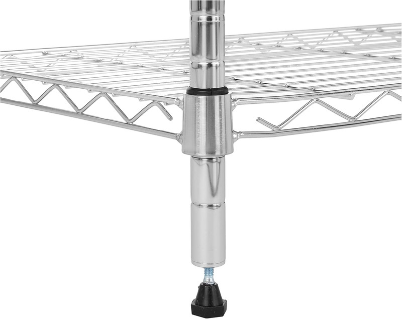 5-Shelf Adjustable Storage Shelving Unit for Garage, Steel Wire Rack, 200 Pound gallery