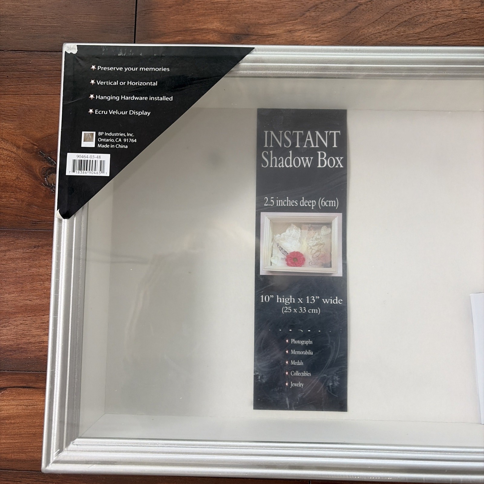 Instant Shadow Box 10 X 13 With Hangers For Vertical Or Horizontal Display gallery