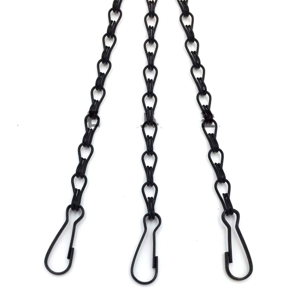 6 Pcs Hanging Chain, Heavy Duty 23 Inch Hanging Flower Basket Galvanized Repl... gallery