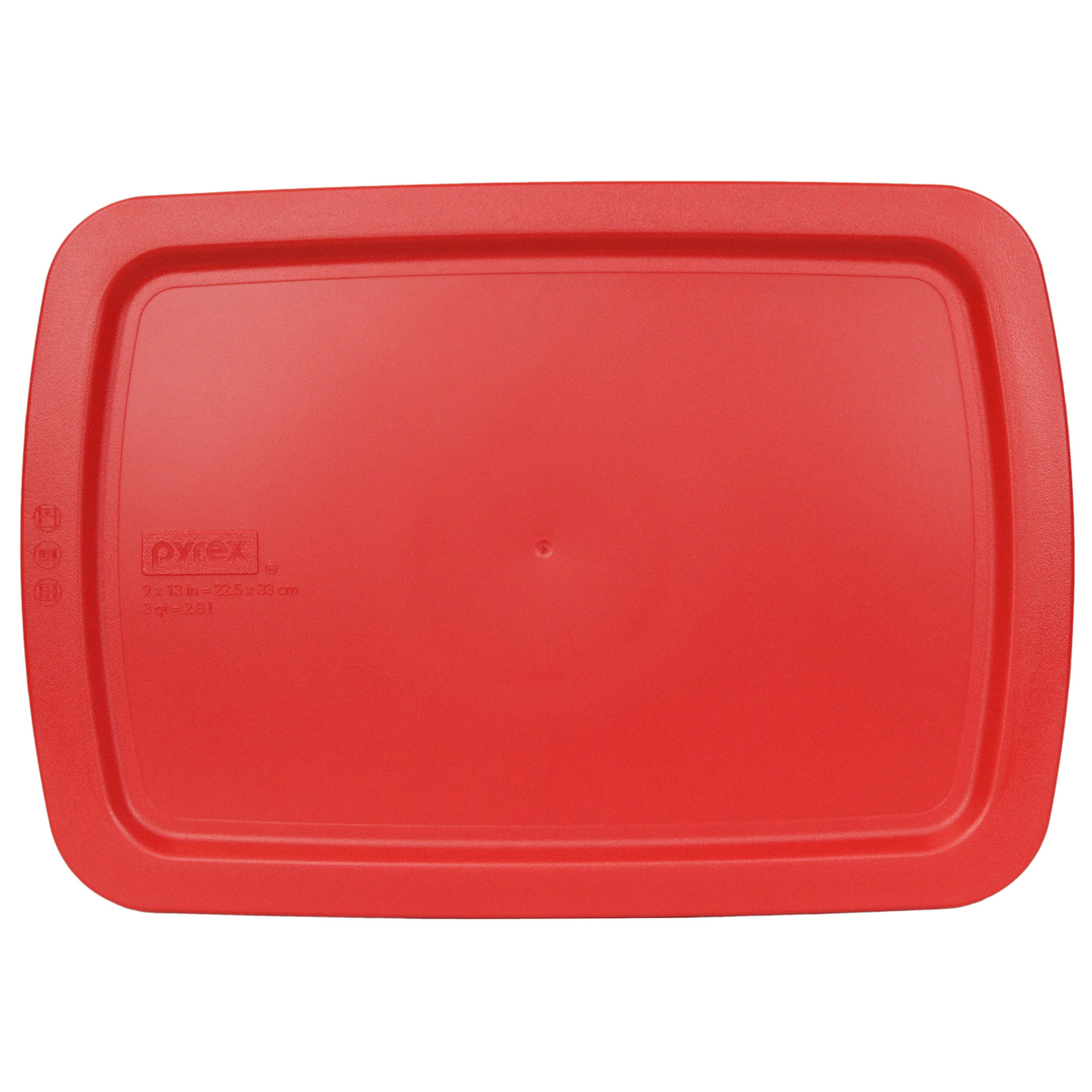 Pyrex Easy Grab C-233-PC Red Plastic Replacement Storage Lid Cover gallery
