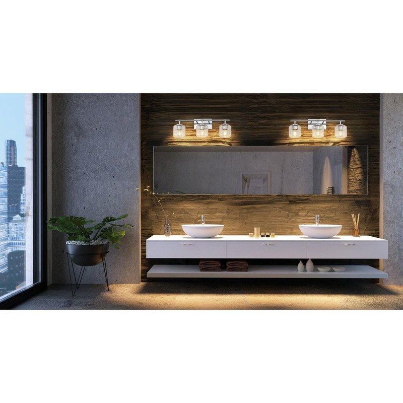 ZLite 75153VCH Landon 3 Light Bath Vanity9 Inch Tall and 24 Inch Wide gallery