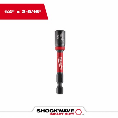 3 Pack - Shockwave Magnetic Nut Driver, 1/4 x 2-9/16 In. - 49-66-4532 gallery