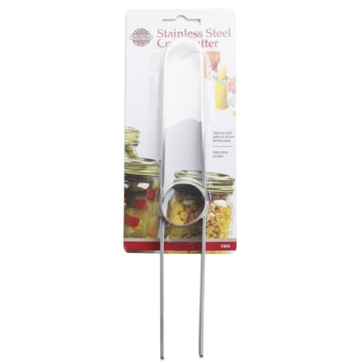 Norpro Stainless Steel Corn Cutter, Effortless Kernel Removal Tool for Corn Cob gallery