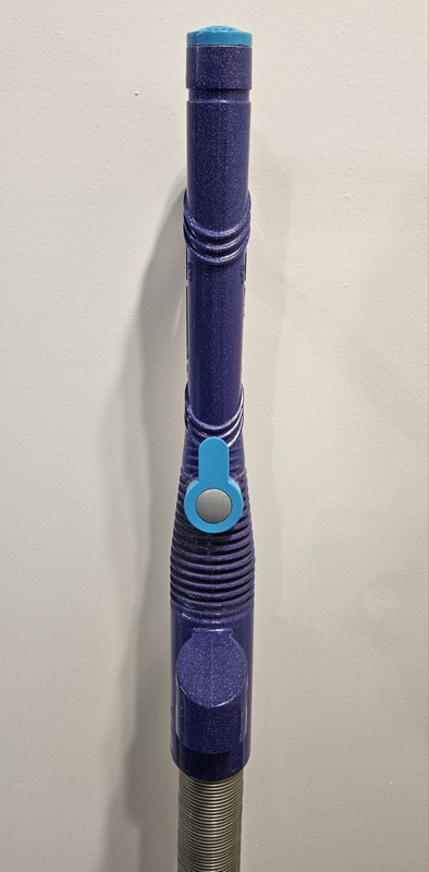 Dyson DC07 Vacuum Wand Handle & Flex Hose OEM Replacement Purple Teal - TESTED gallery