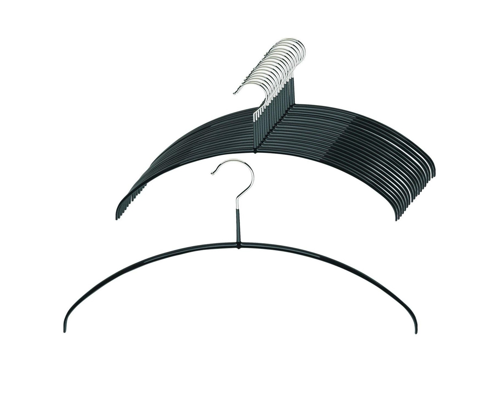Mawa by Reston Lloyd, Euro Ultra-Thin Series, Non-Slip Space Saving Clothes H... gallery