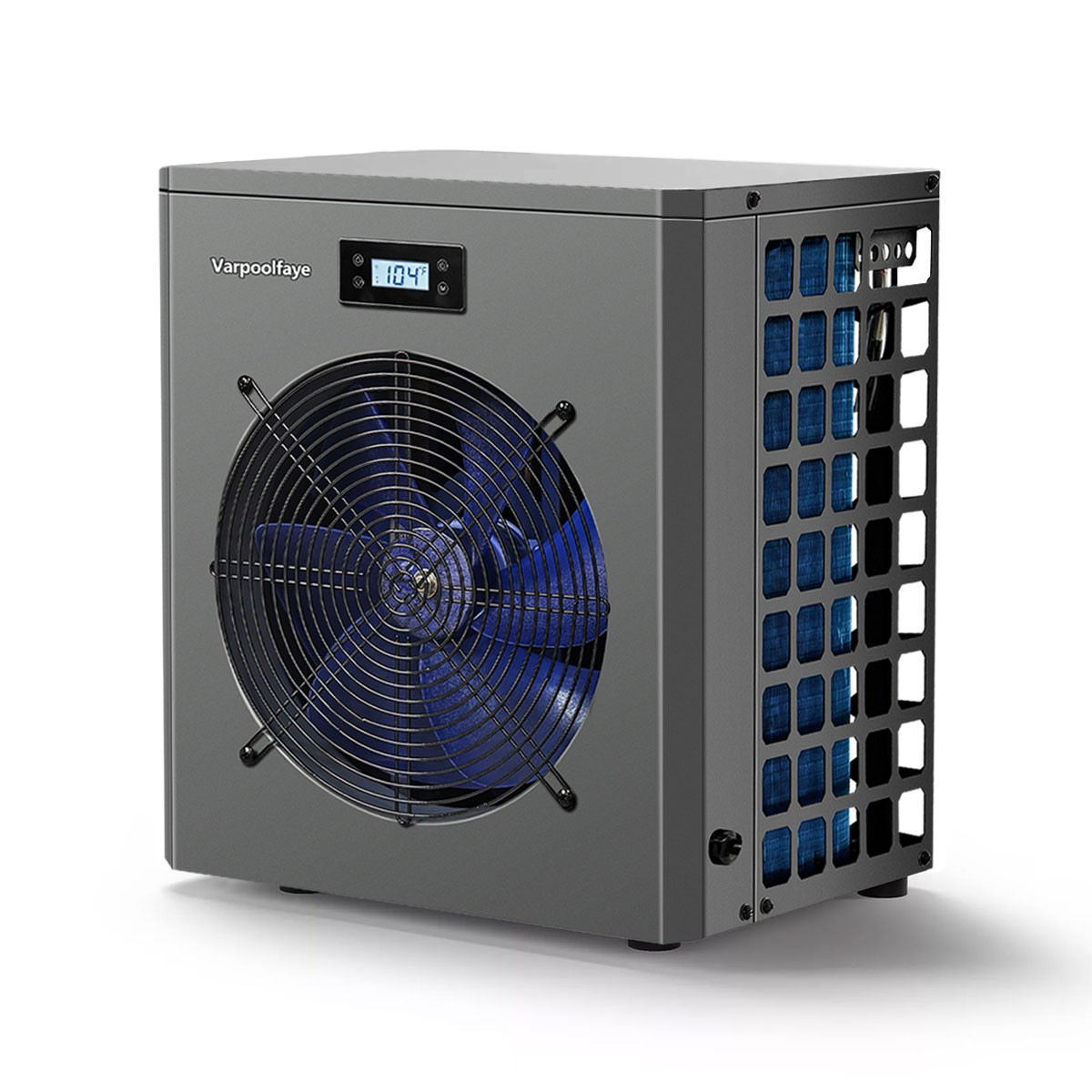 Varpoolfaye 16,000BTU Swimming Pool Heat Pump Above Ground Pool 5000 Gallon 120V gallery