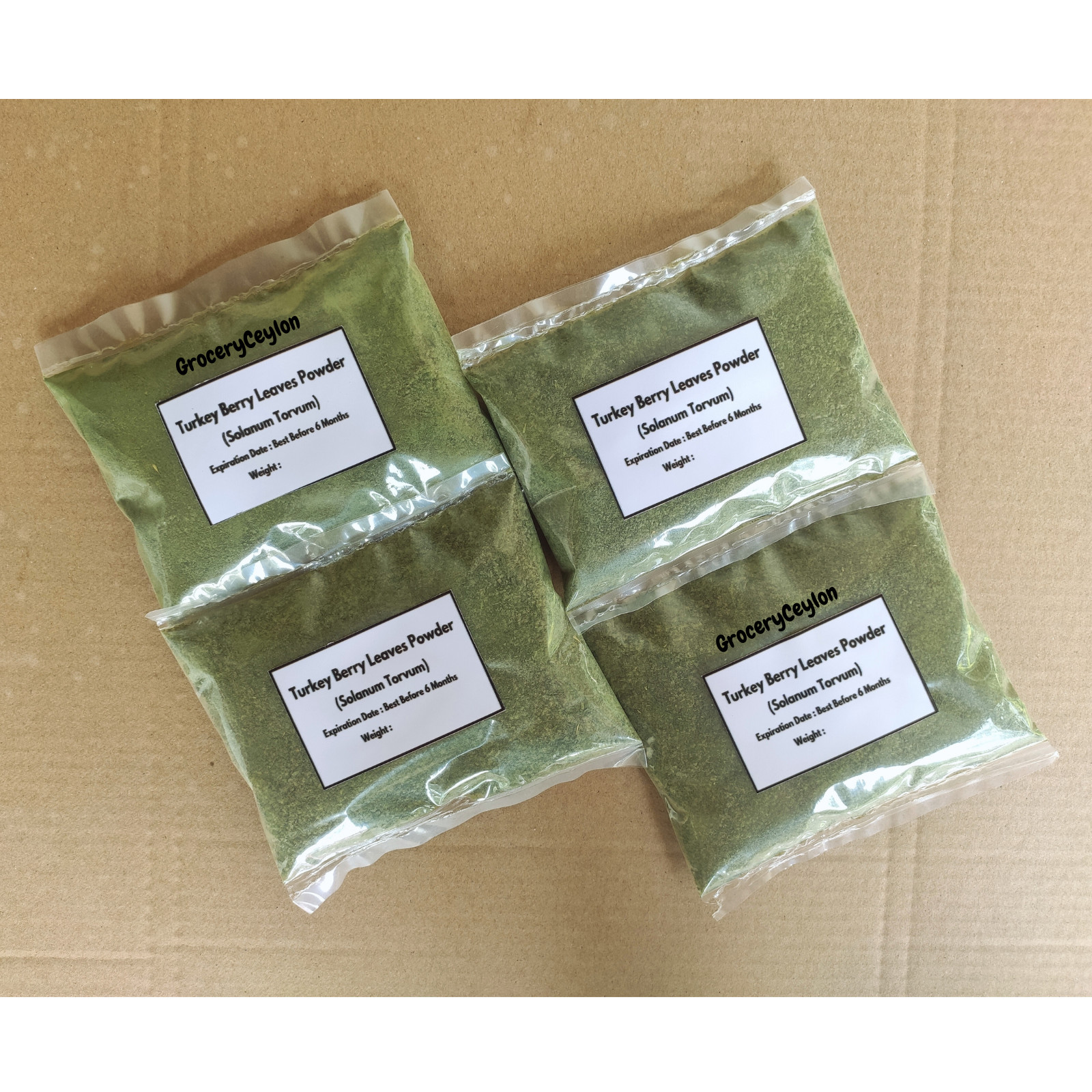 Dried Turkey Berry Leaves Powder Organic Solanum Torvum Pure Leaf Powder gallery