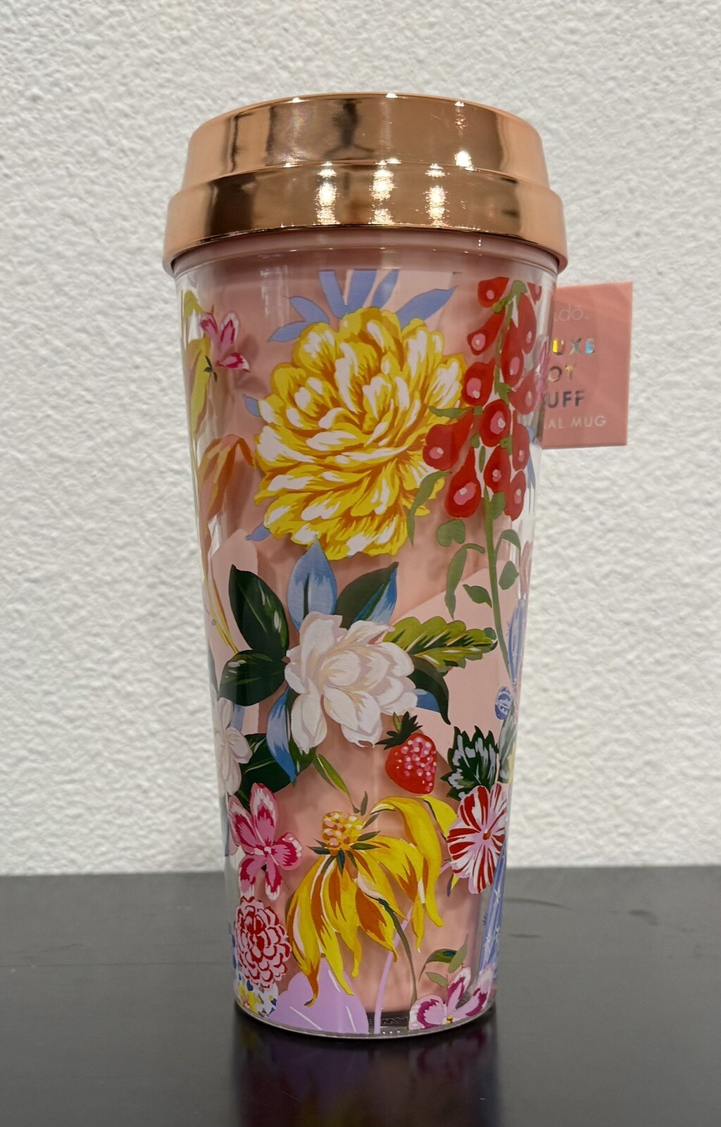 Ban.do Deluxe Hot Stuff Thermal Mug-Flower Style NEW gallery