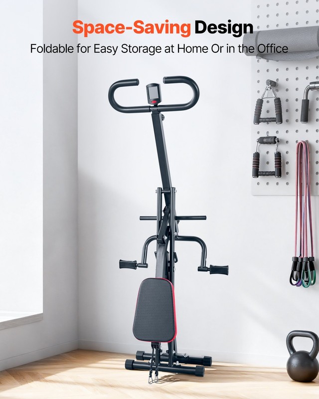 Squat Machine, Deep Squat Rowing Machine for Home, Easy Setup & Foldable Exercis gallery