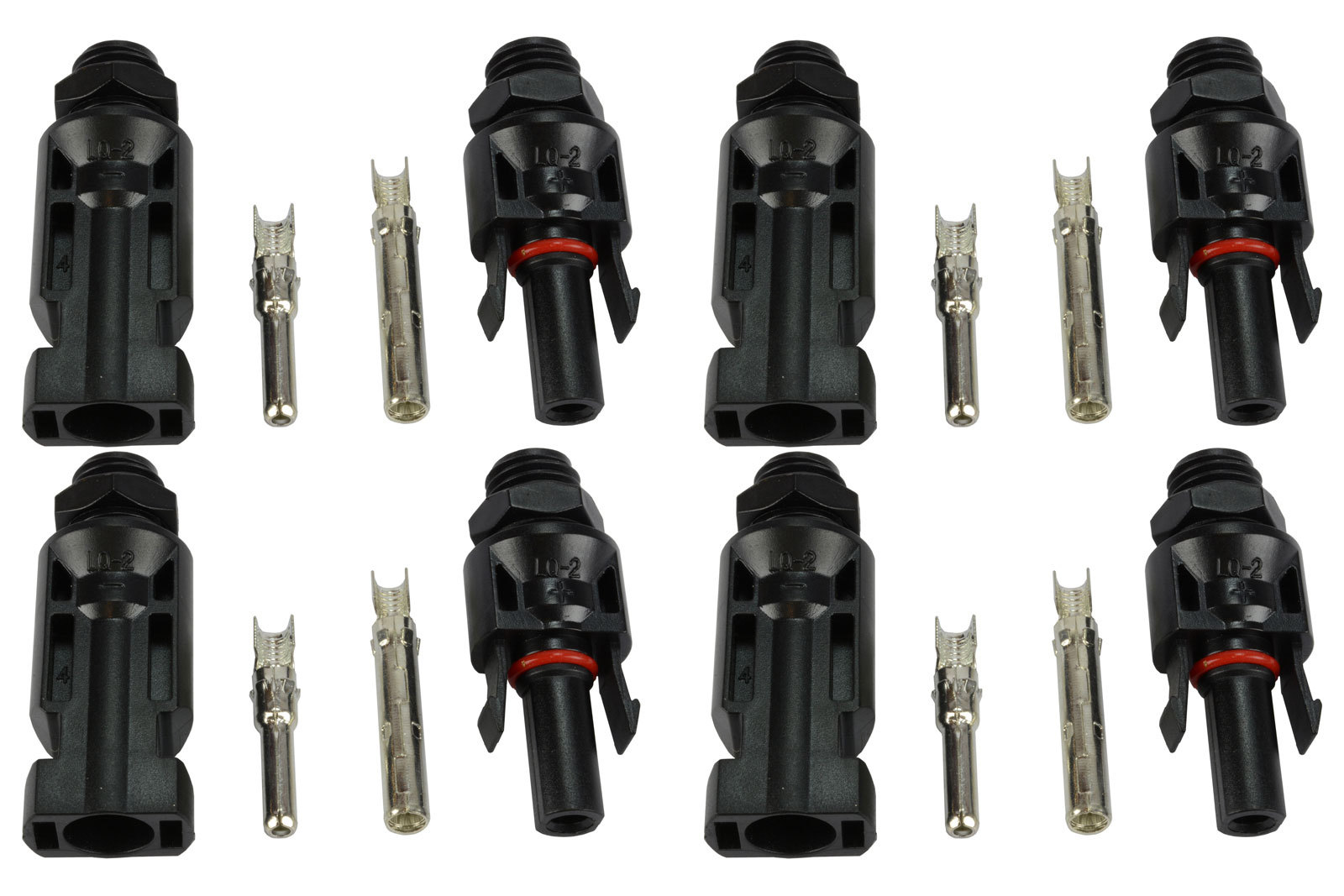 4 QTY TEMCo 30A Solar Panel Direct Box Connector Screw Pairs Set PV Cable gallery