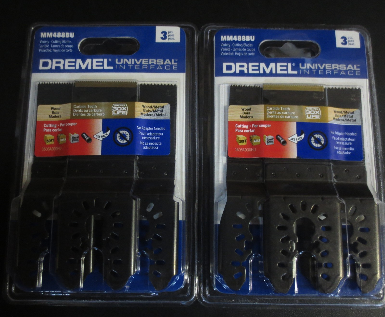 DREMMEL Universal 1-1/4" Carbide/Bi-Metal/Wood Oscillating Multi-Tool Blade KIT gallery
