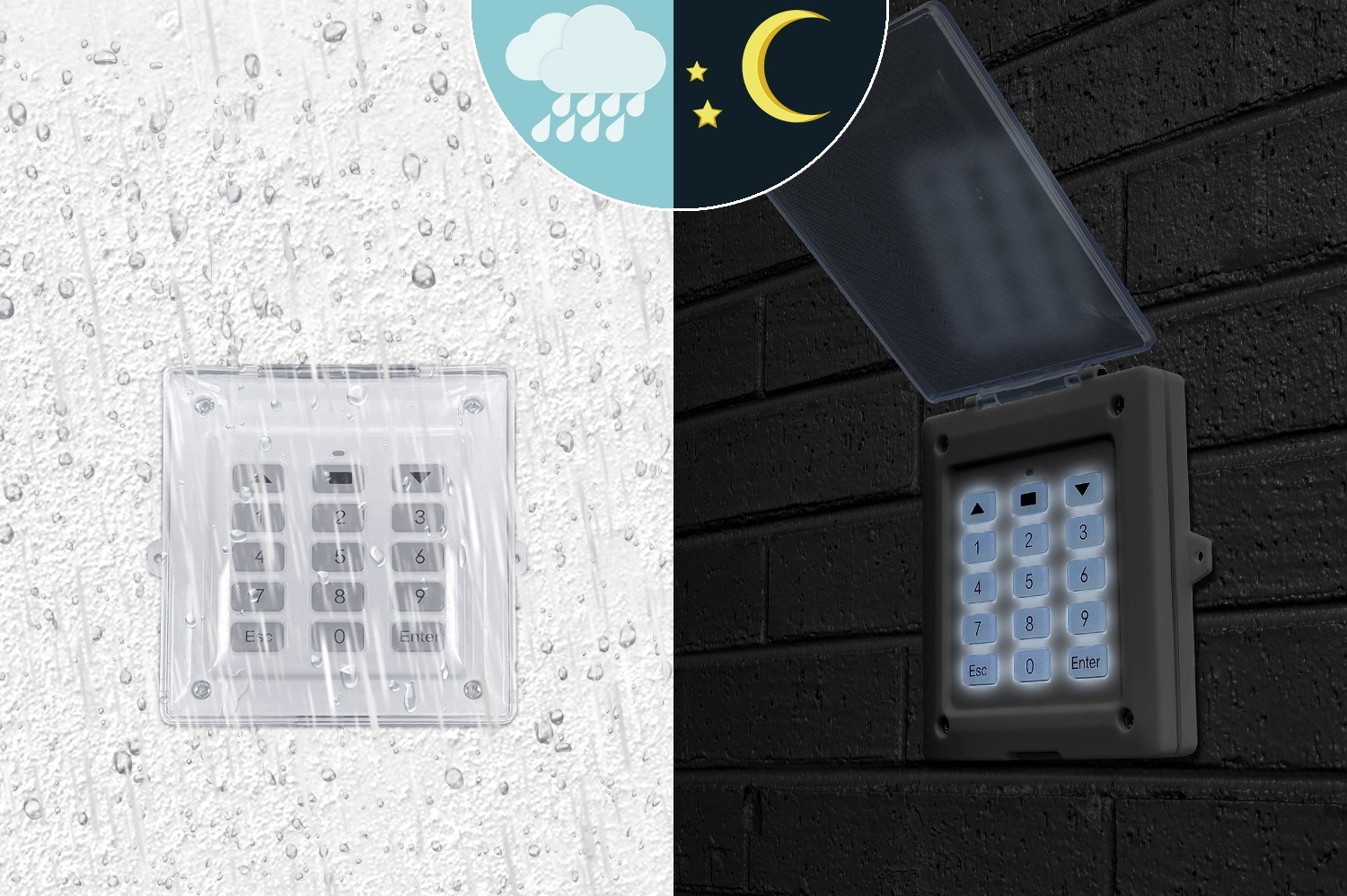 Blütezeit 433 MHz Wireless Keypad Duplicator for Automatic Sliding Gate Opener gallery