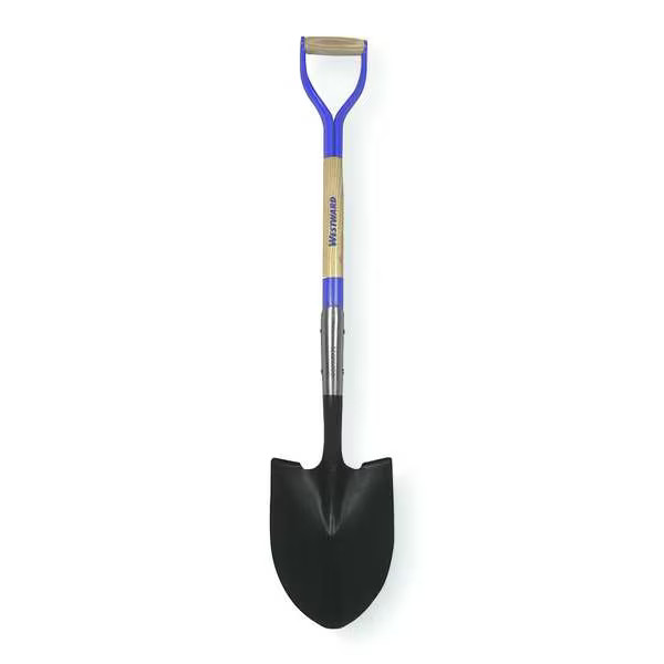 Round Point Shovel, 14 ga Not Applicable Blade, Steel Blade, Standard Step, 30 gallery