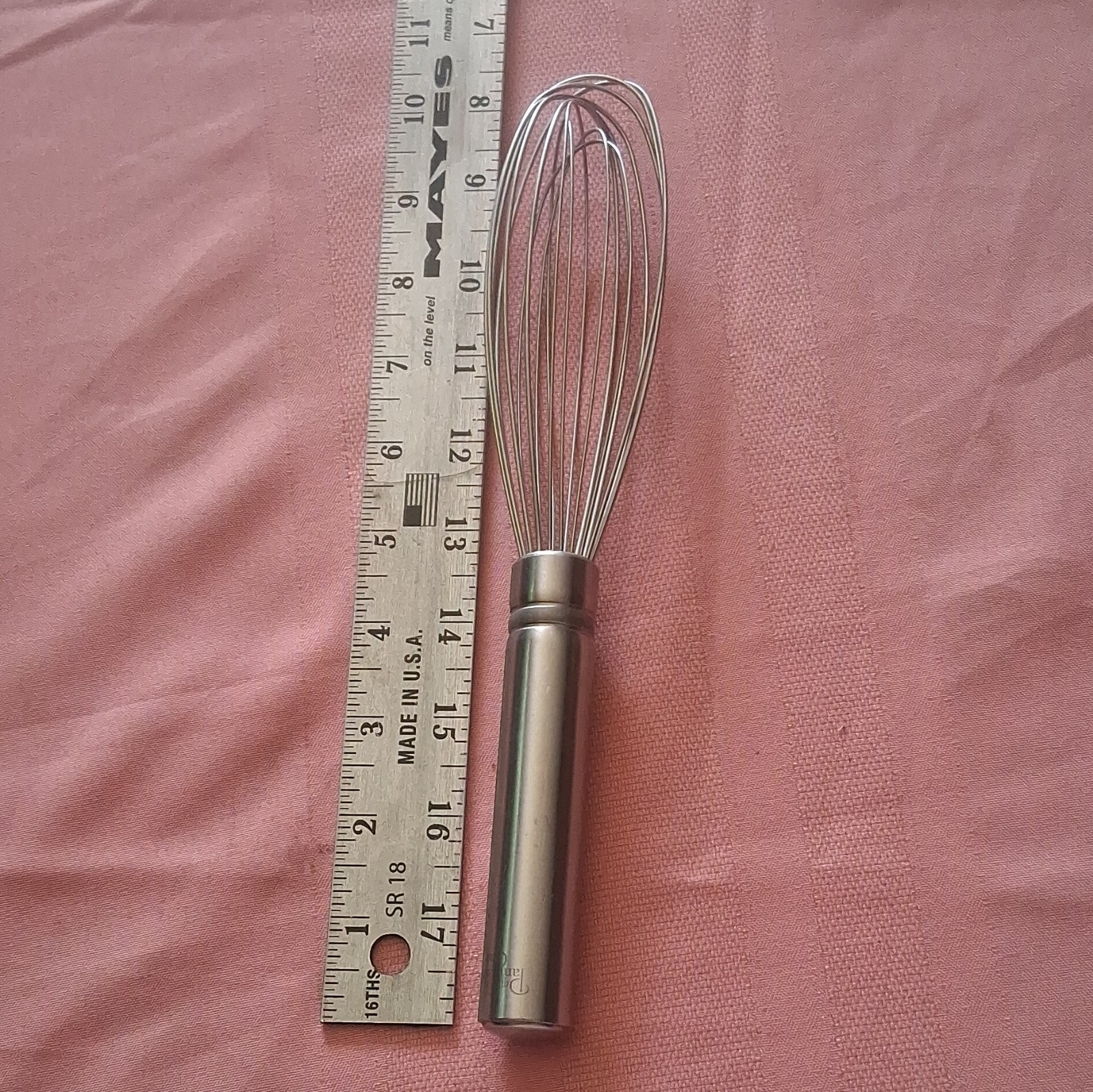 Pampered Chef Stainless Steel Whisk, Solid, Hand Wash Only gallery